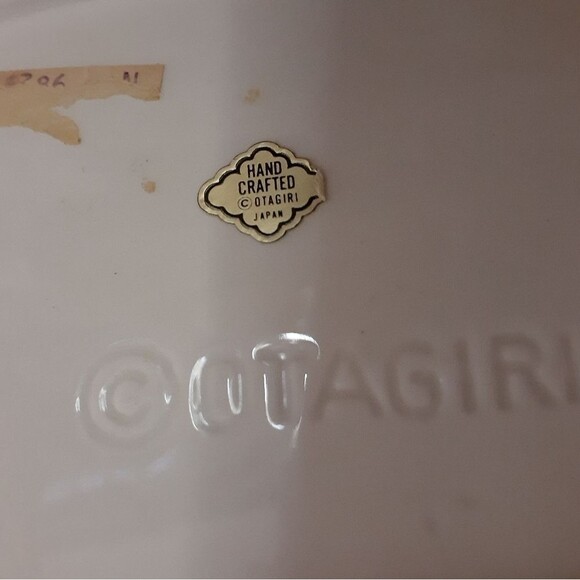 Otagiri Ceramic Pig & Piglets Napkin Holder vintage pink - Picture 5 of 8